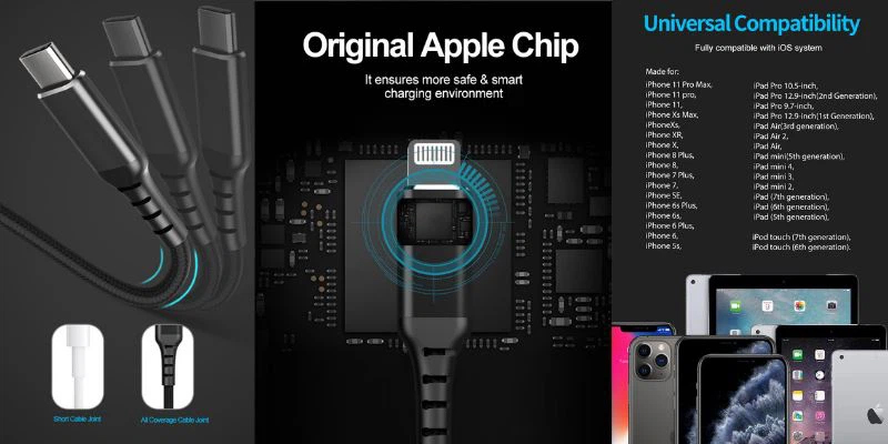 USB-C To Lightning Cable (1) USB-C To Lightning Cable (1)