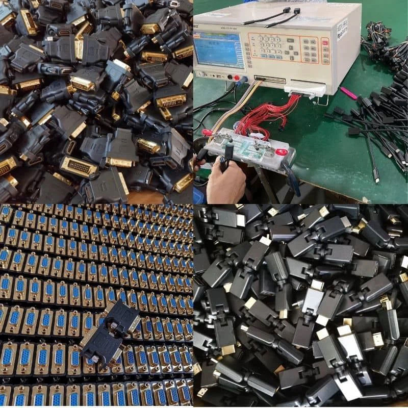 Black Displayport Male To HDMI Female Adapter Black Displayport Male To HDMI Female Adapter