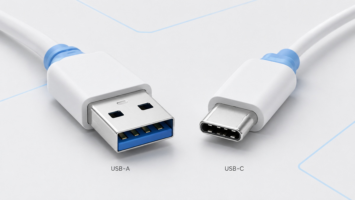 USB A And USB C Comparison USB A And USB C Comparison