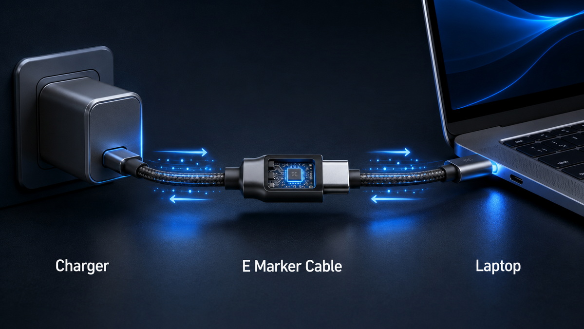 USB C Cable Power Negotiation Process USB C Cable Power Negotiation Process