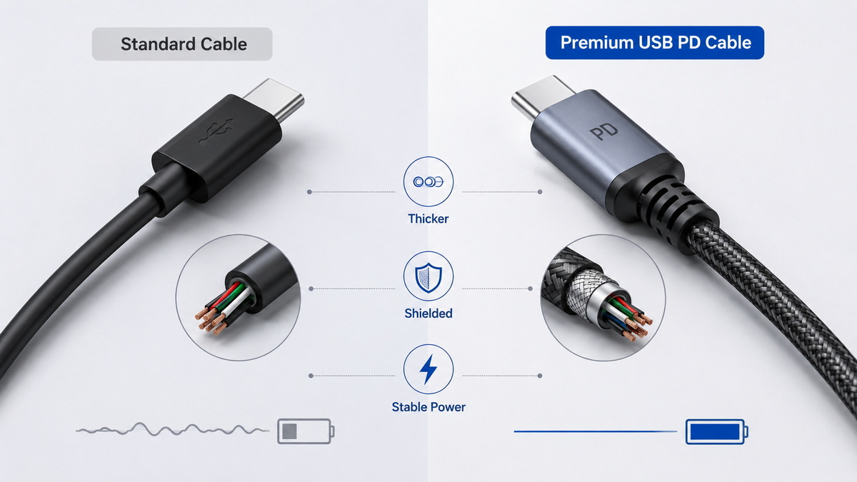 Usb Pd Cable Comparison Usb Pd Cable Comparison