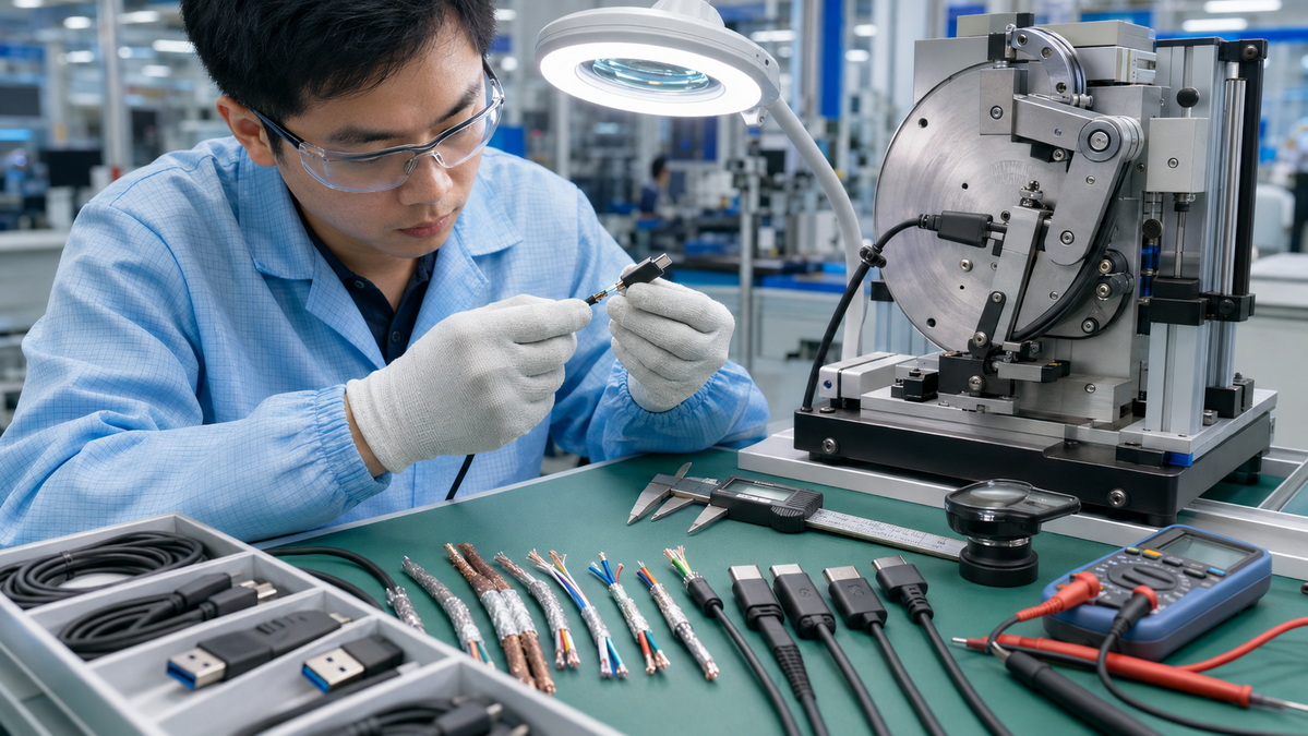 USB Cable OEM Quality Control USB Cable OEM Quality Control