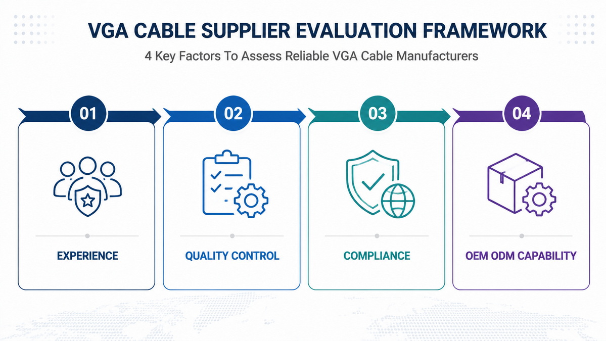 VGA Cable Supplier Evaluation Framework VGA Cable Supplier Evaluation Framework