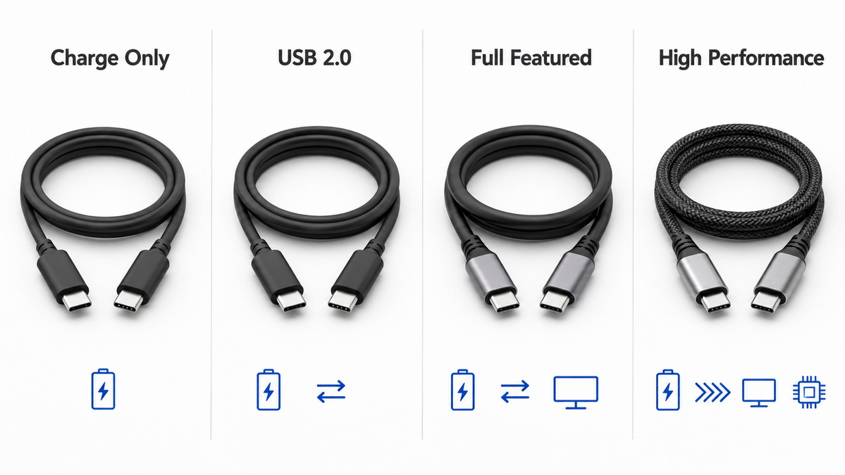 USB C Cable Comparison USB C Cable Comparison