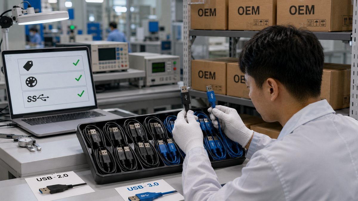 OEM Usb Cable Quality Control OEM Usb Cable Quality Control