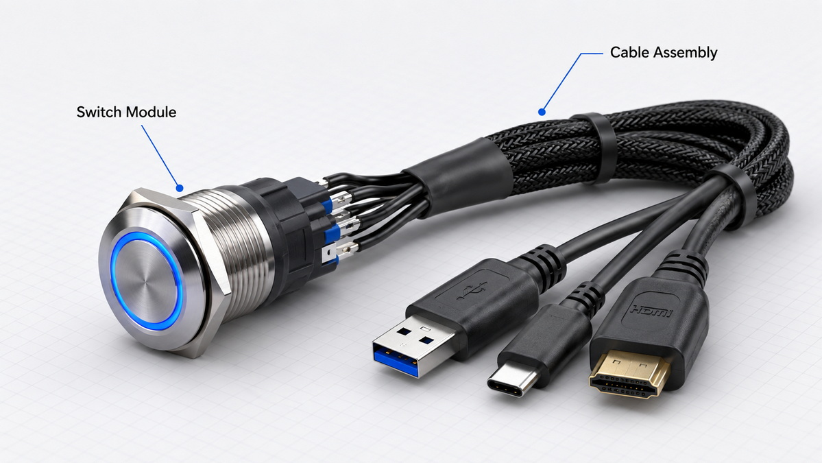Integrated Switch Cable Solution Integrated Switch Cable Solution