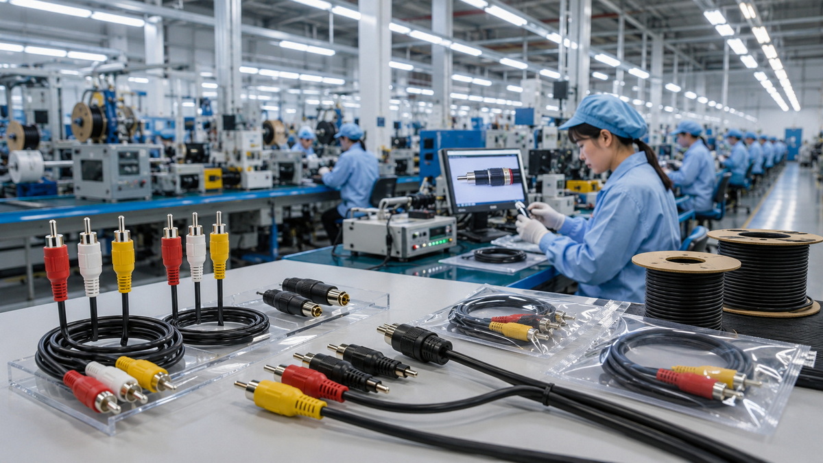 OEM Cable Production Produção de cabos OEM