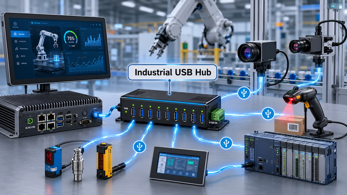 Industrial USB Hub System Overview Industrial USB Hub System Overview