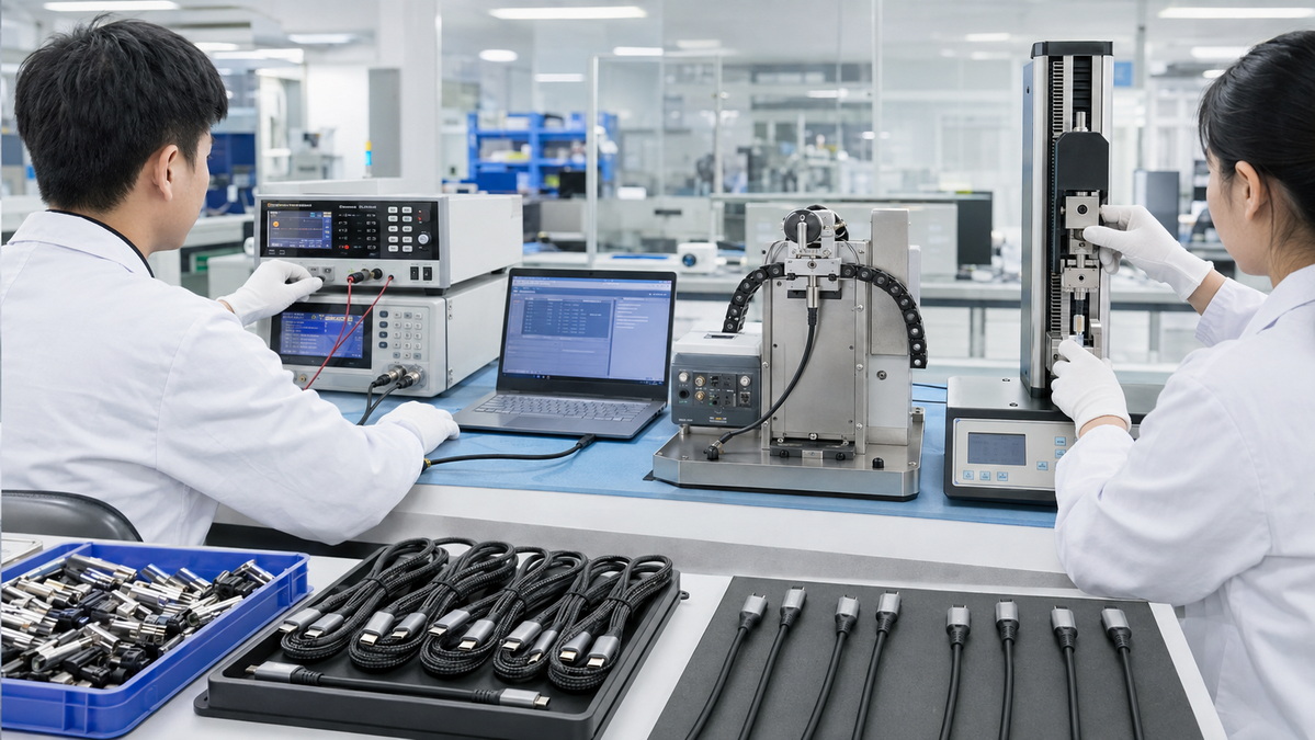 OEM USB C Cable Quality Testing OEM USB C Cable Quality Testing