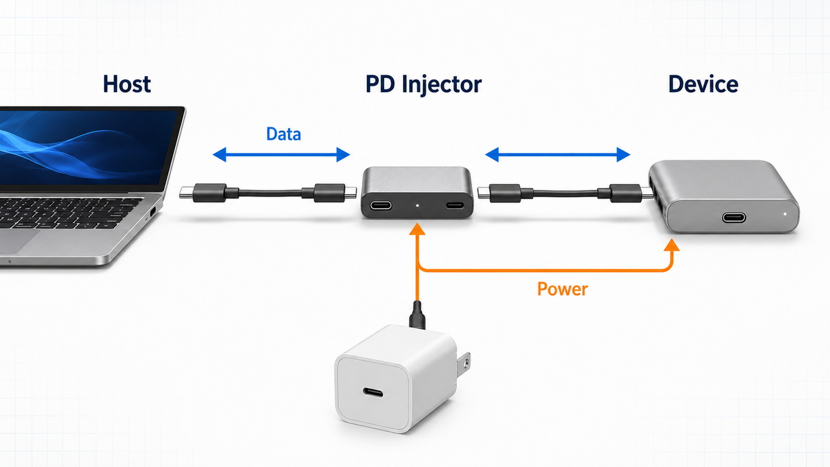 USB C Power Delivery Flow USB C Power Delivery Flow