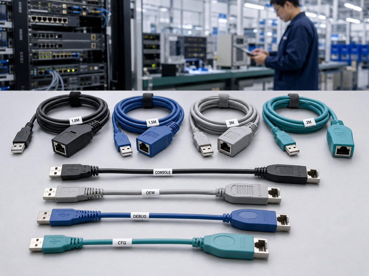 OEM Custom Console Cable Solutions OEM Custom Console Cable Solutions