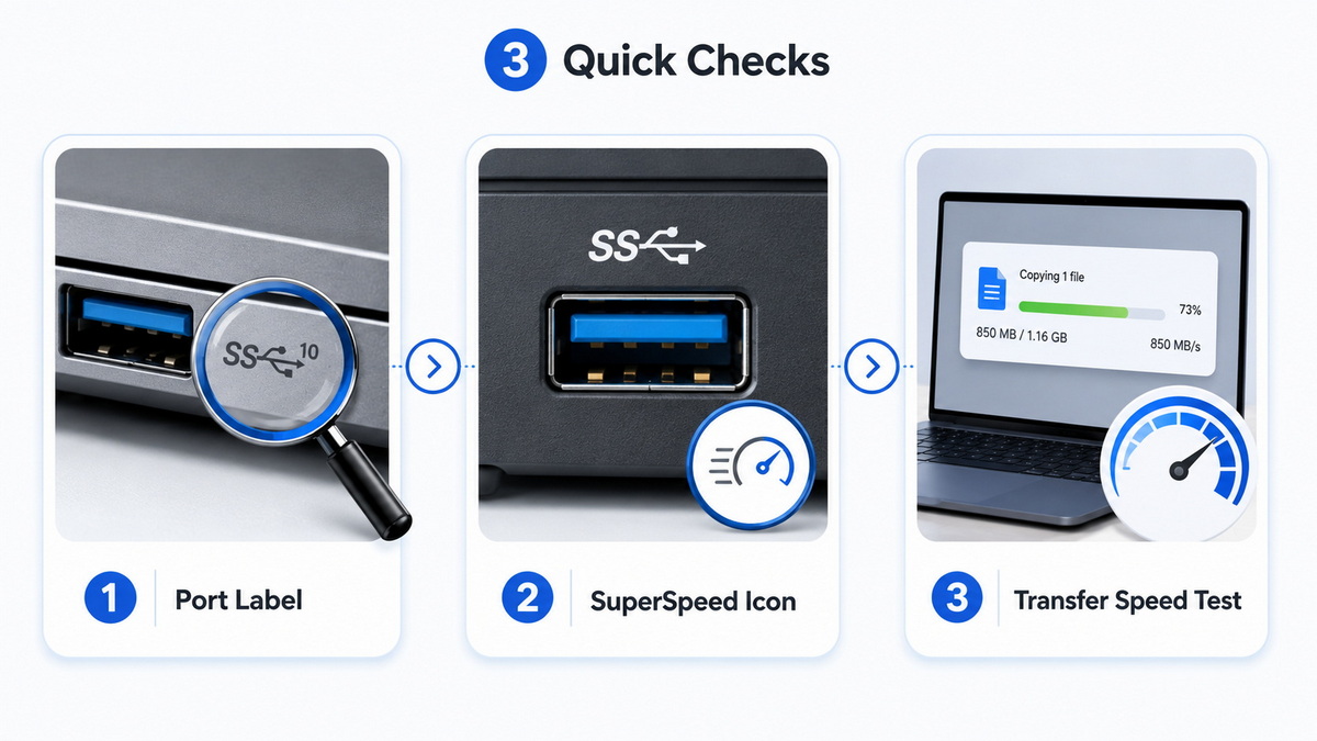 How To Identify USB 3 Port How To Identify USB 3 Port