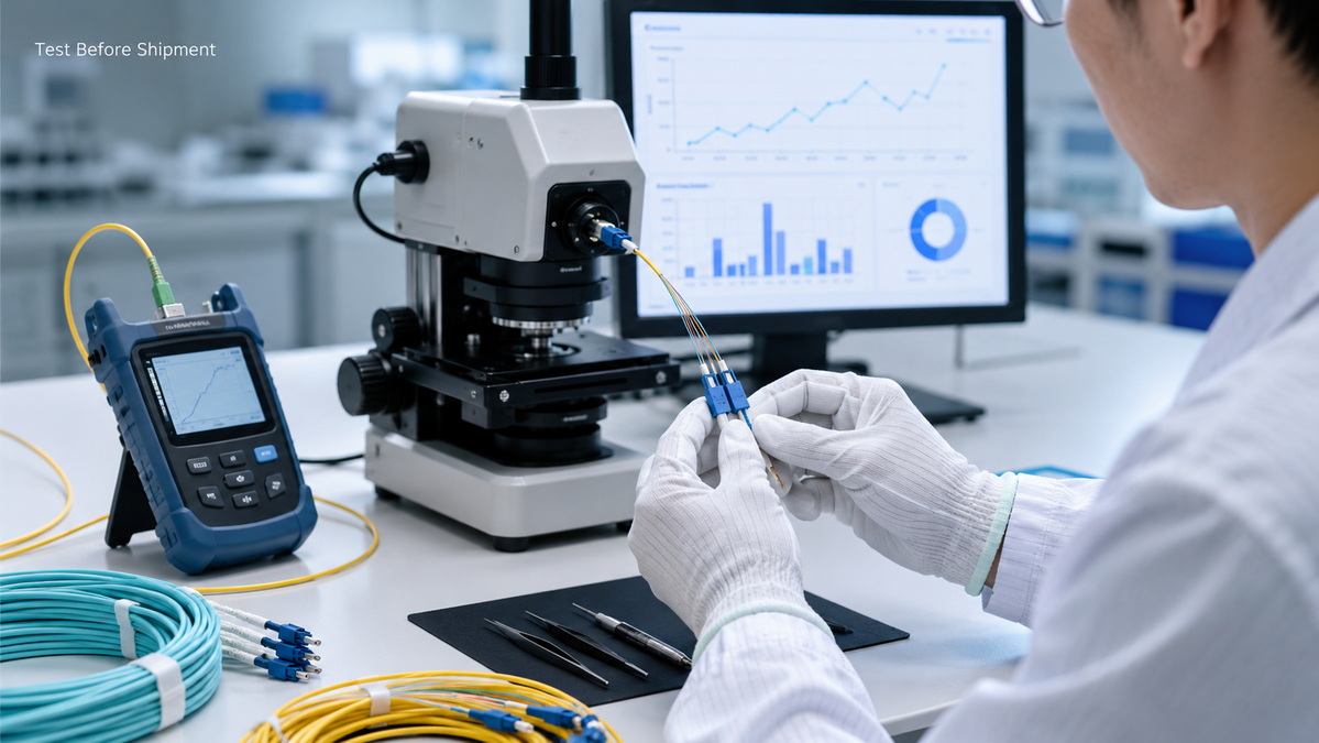Fiber Cable Quality Inspection Fiber Cable Quality Inspection
