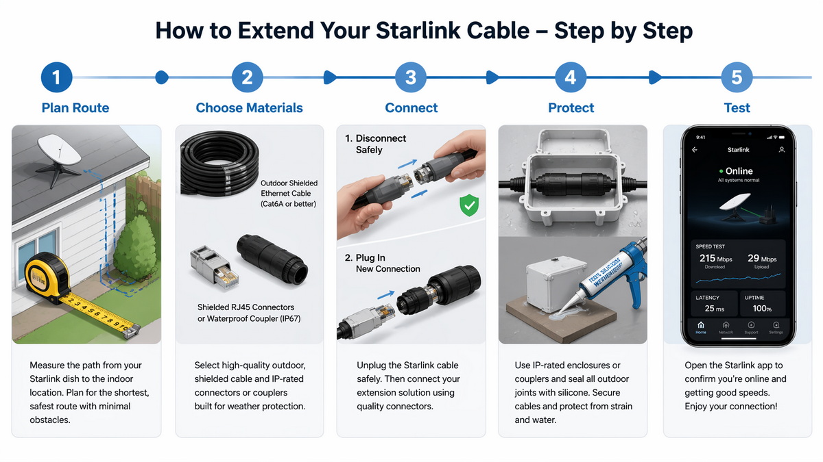 Starlink Cable Installation Best Practices Starlink Cable Installation Best Practices