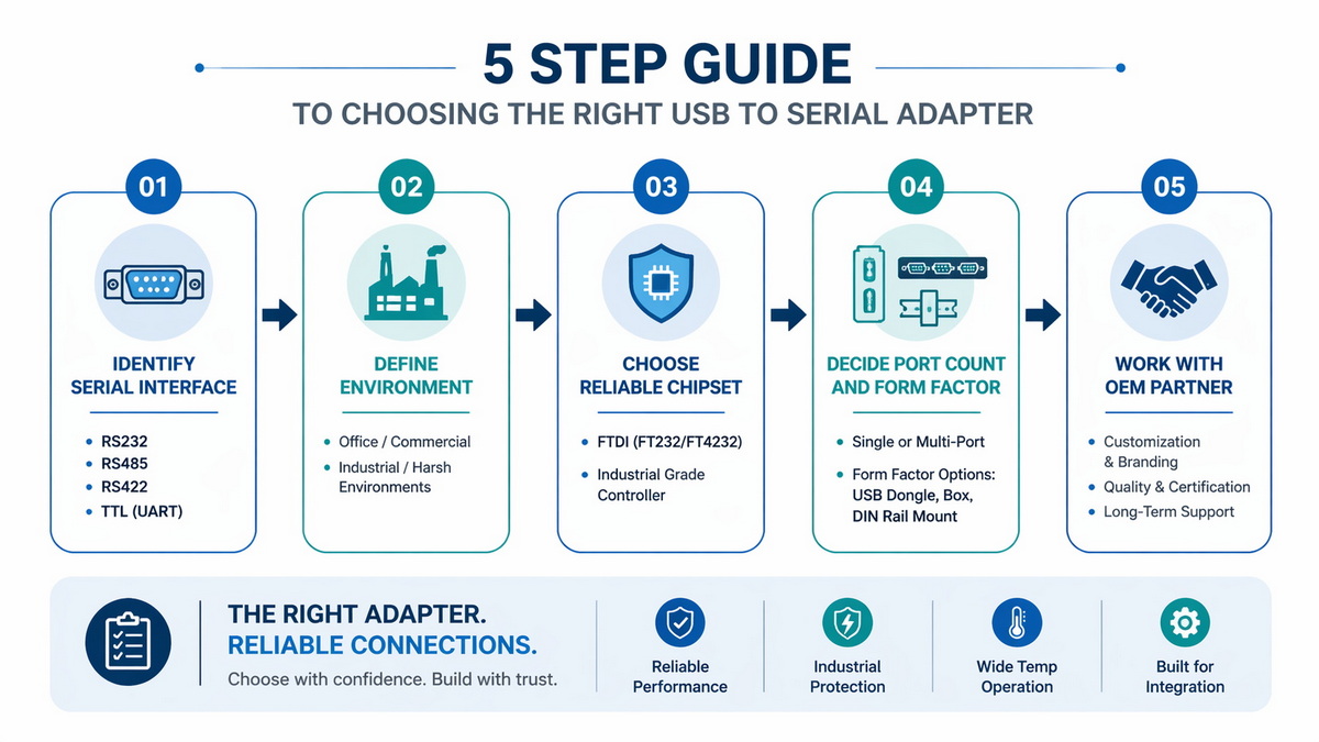 Selecting The Right USB Serial Adapter Selecting The Right USB Serial Adapter