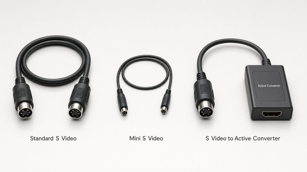 Types Of S Video Cables Types Of S Video Cables