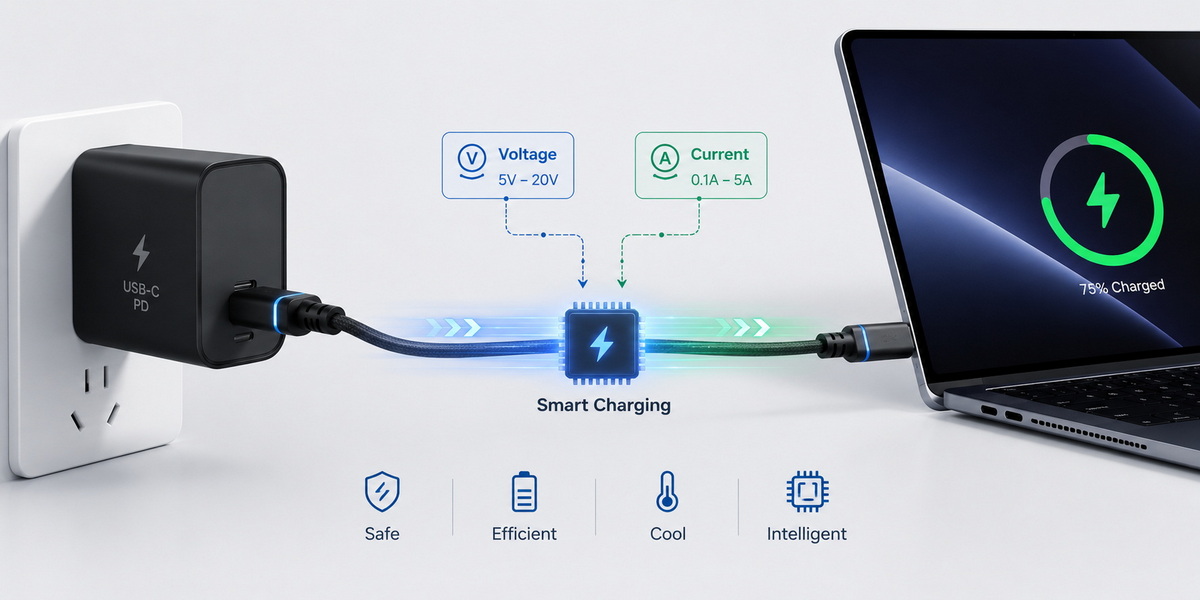 How PPS Charging Works Como funciona o carregamento PPS