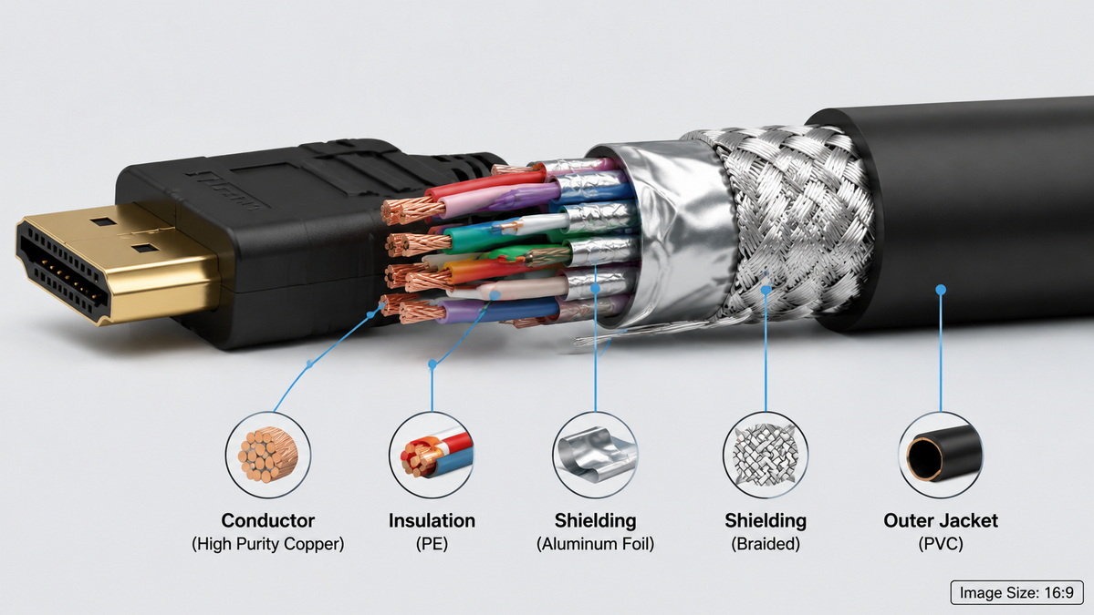HDMI Cable Construction Overview HDMI Cable Construction Overview