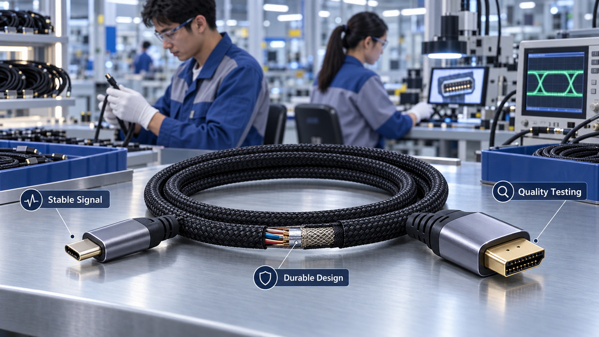 USB C To HDMI OEM Cable Quality USB C To HDMI OEM Cable Quality