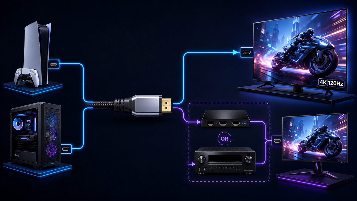 Gaming HDMI Signal Chain Gaming HDMI Signal Chain