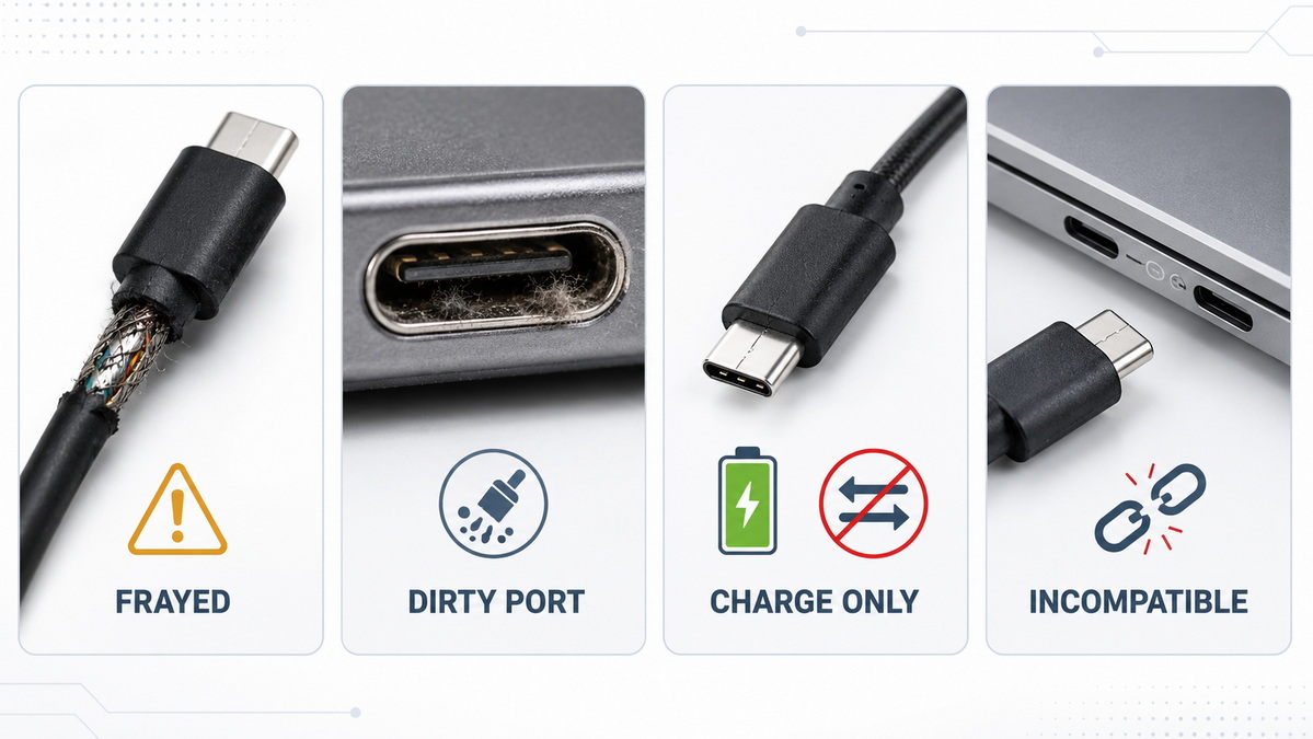 USB C Cable Failure Causes USB C Cable Failure Causes