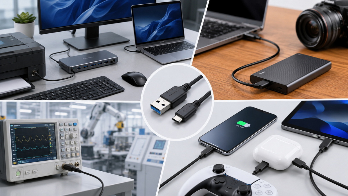 USB Cable Application Scenarios USB Cable Application Scenarios