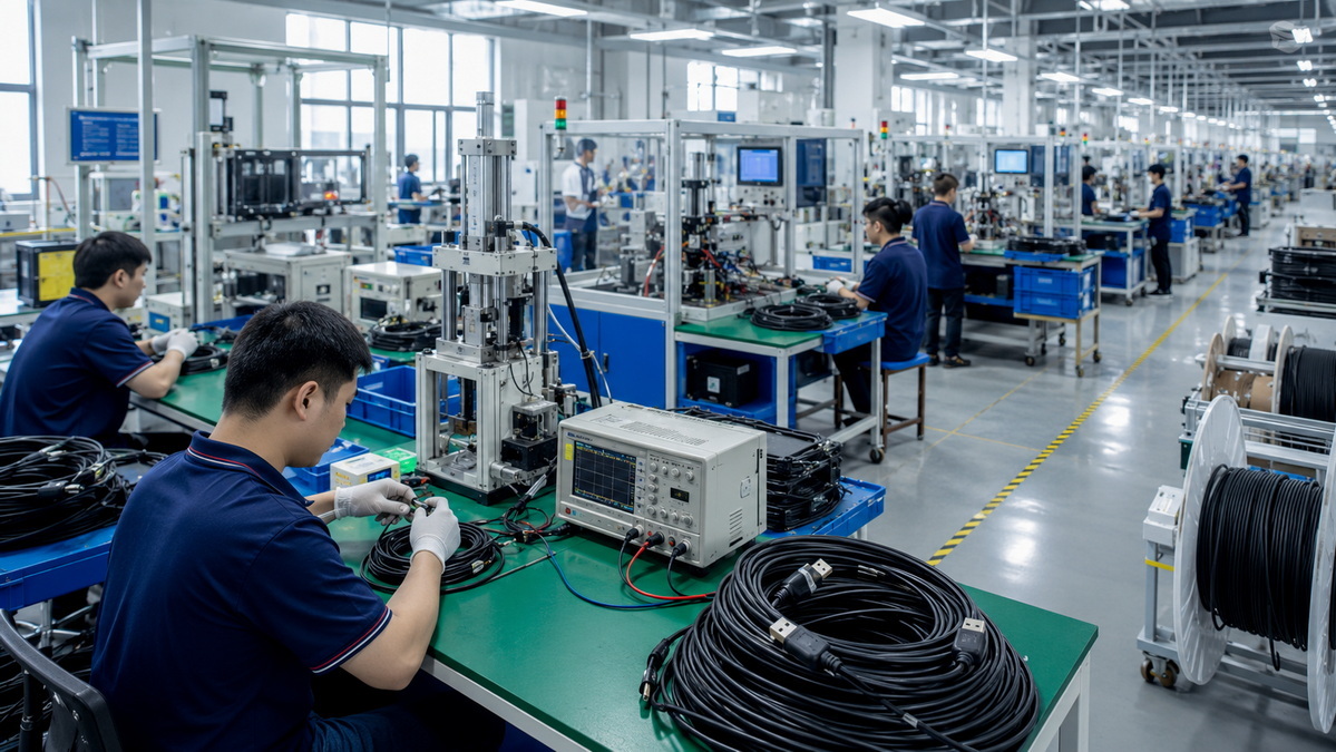 Professional USB Cable Production Line Professional USB Cable Production Line