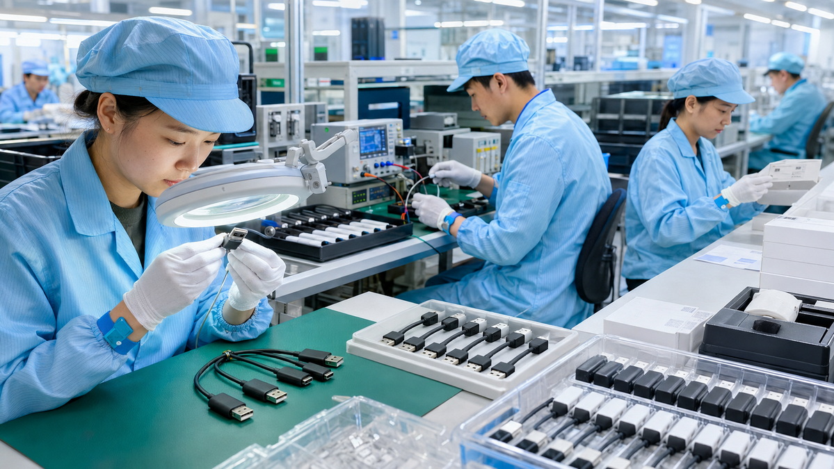 Usb Adapter Factory Quality Inspectio Usb Adapter Factory Quality Inspectio