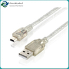 Transparent Mini USB Cable