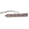 USB 2.0 9Pin 2 Port To 4 Port Motherboard USB Extension Cable