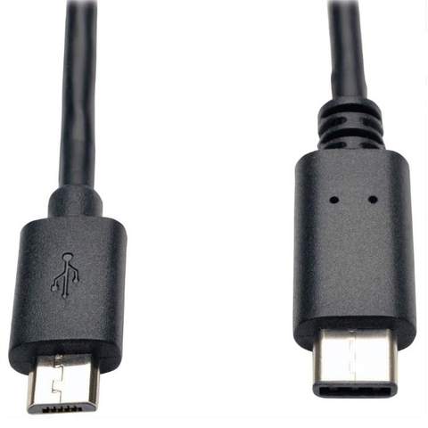 USB-C To Micro-B USB2.0 Male To Male Cable