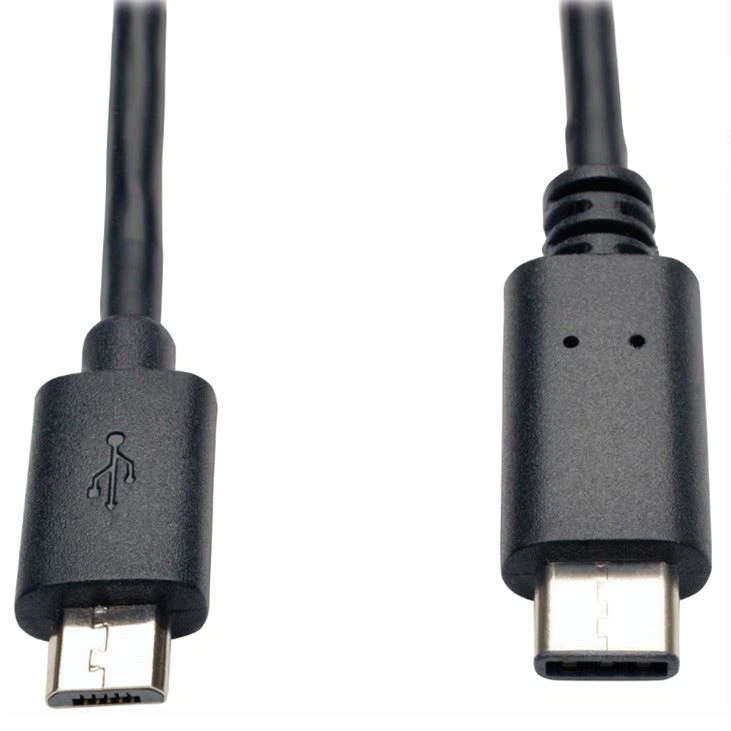 USB-C To Micro-B USB2.0 Male To Male Cable