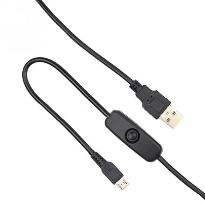 Micro USB Data Cable With Switch 501 Button