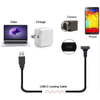 Type-C Dual Screw Locking Down Up Angled To Standard USB3.0 Data Cable