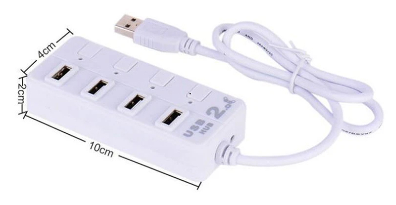 4-Port USB 2.0 Hub With Power Switch (1)