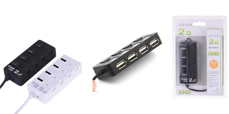 4-Port USB 2.0 Hub With Power Switch (2)