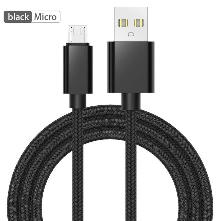 BRAIDED MICRO USB CABLE (5)
