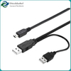 Dual Mini USB Cable