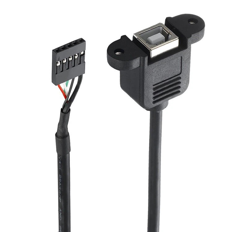 Header Female Molex to USB2.0 Printer Cable (1)