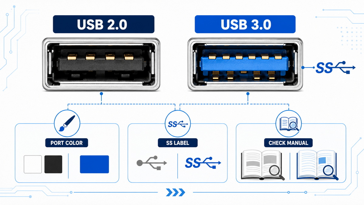 USB Port Identification Guide