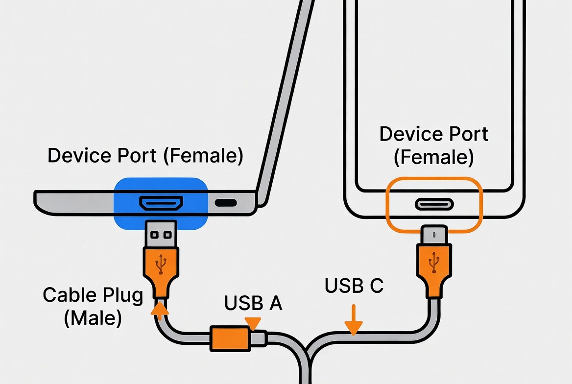 USB Application Scenario Diagram