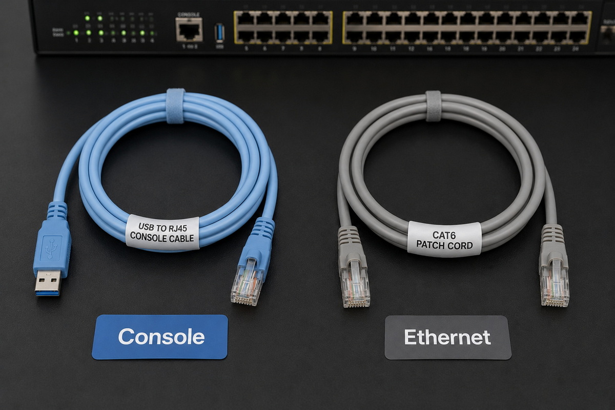 Is A Console Cable The Same As An RJ45 Ethernet Cable? A Practical Guide for Network Engineers And OEM Buyers