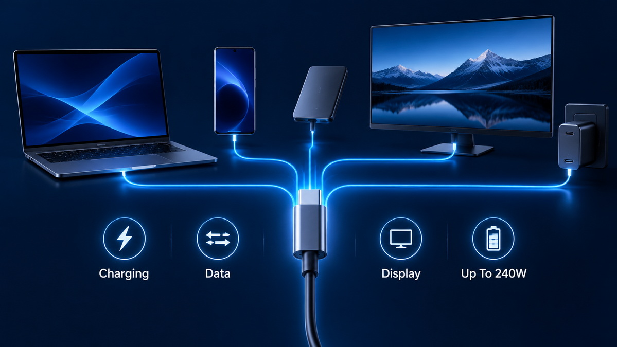 USB C Cable Speed And Power Overview