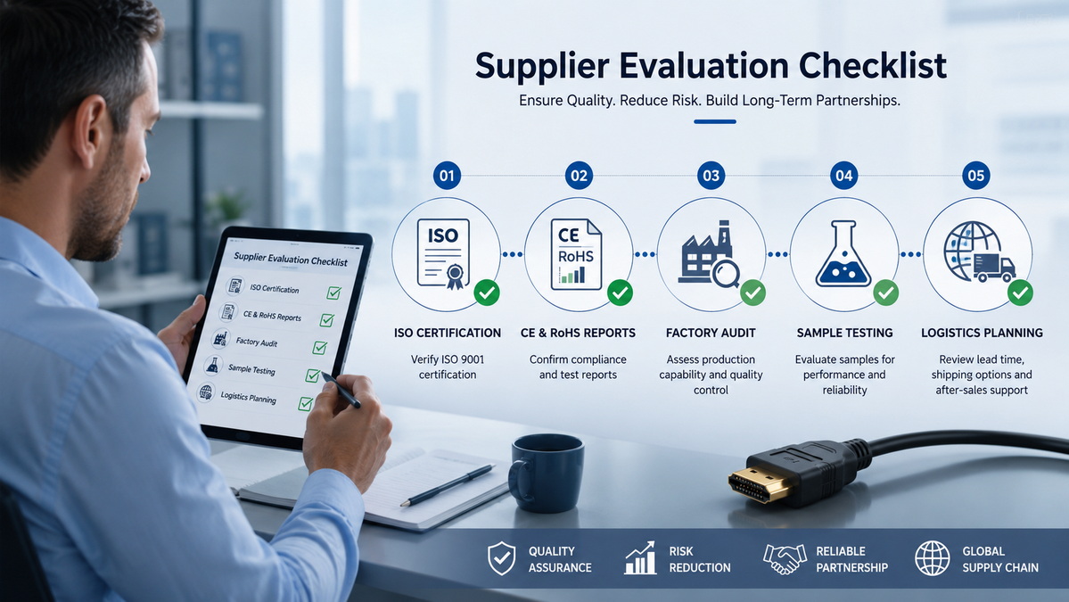 HDMI Supplier Evaluation Checklist