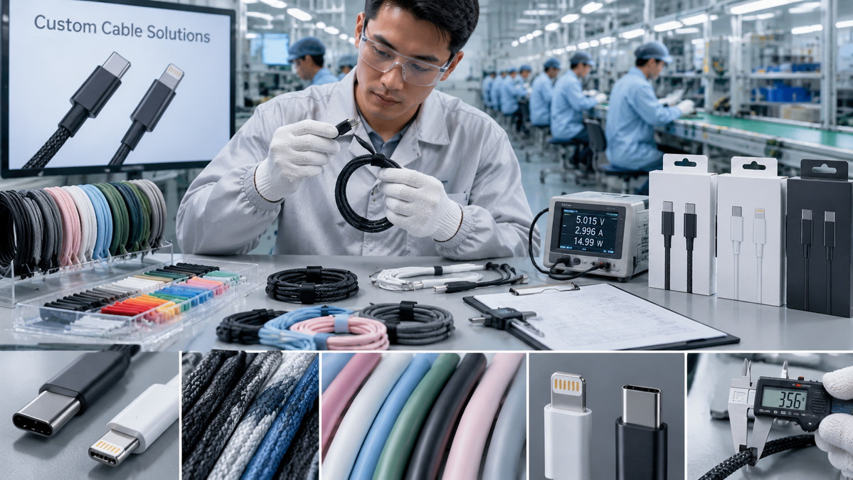 Custom OEM Cable Manufacturing Process