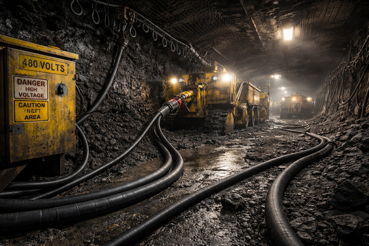 Mining Flexible MC Cable Application