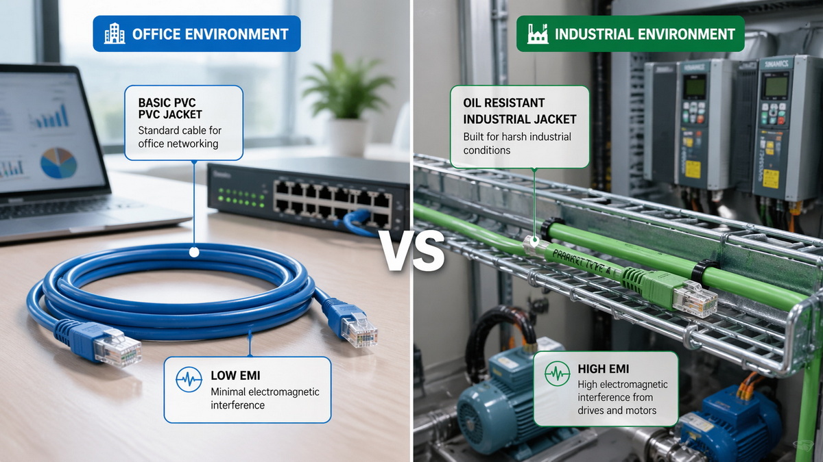 Can I Use A Regular Ethernet Cable for PROFINET in Industrial Automation?