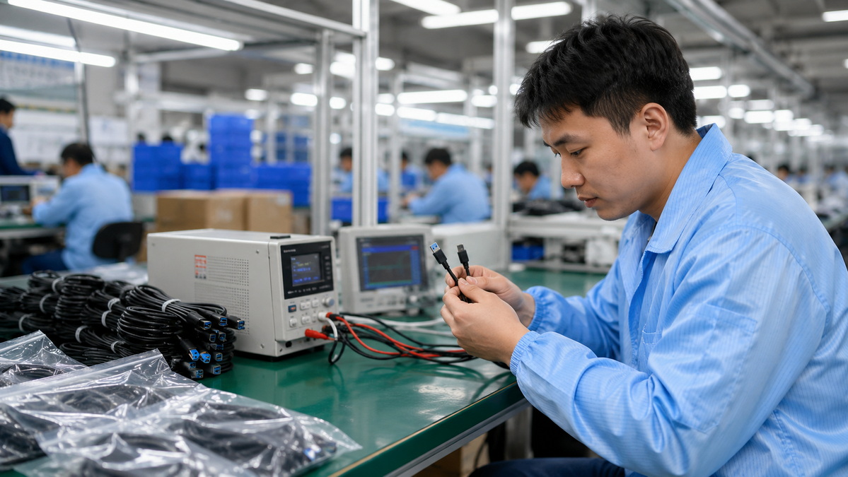 USB Cable Quality Inspection