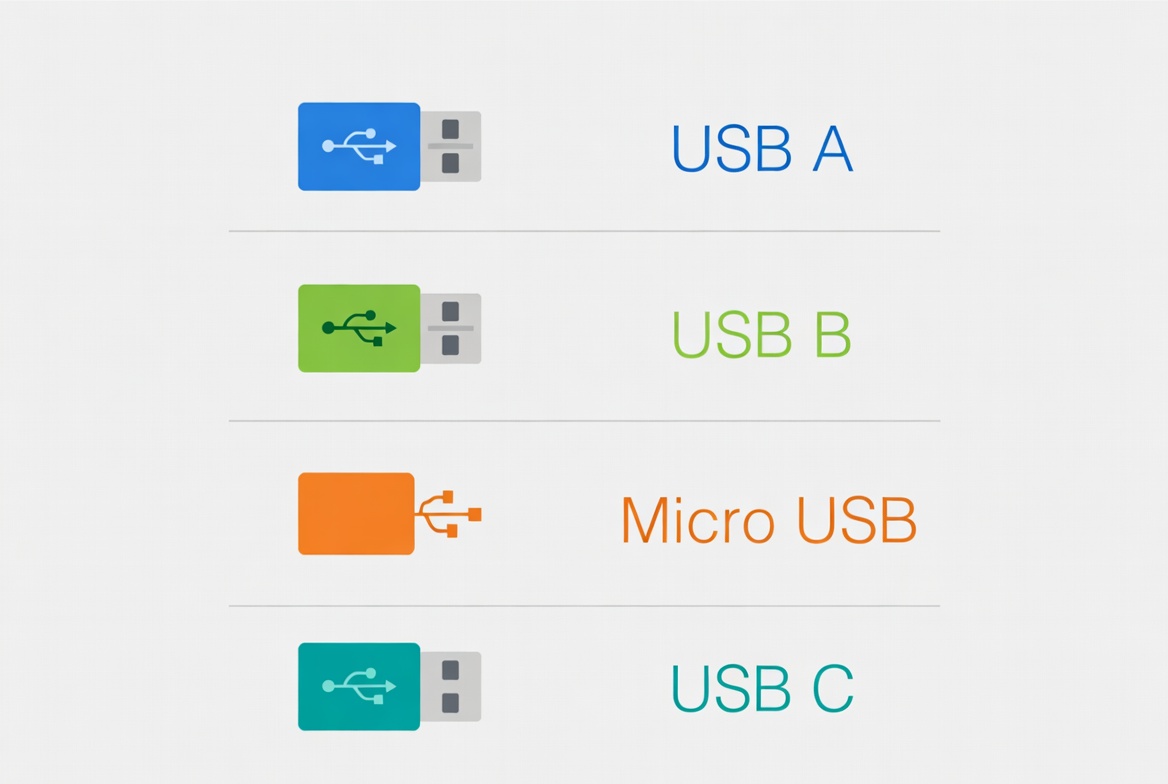 USB Connector Types And Gender Guide