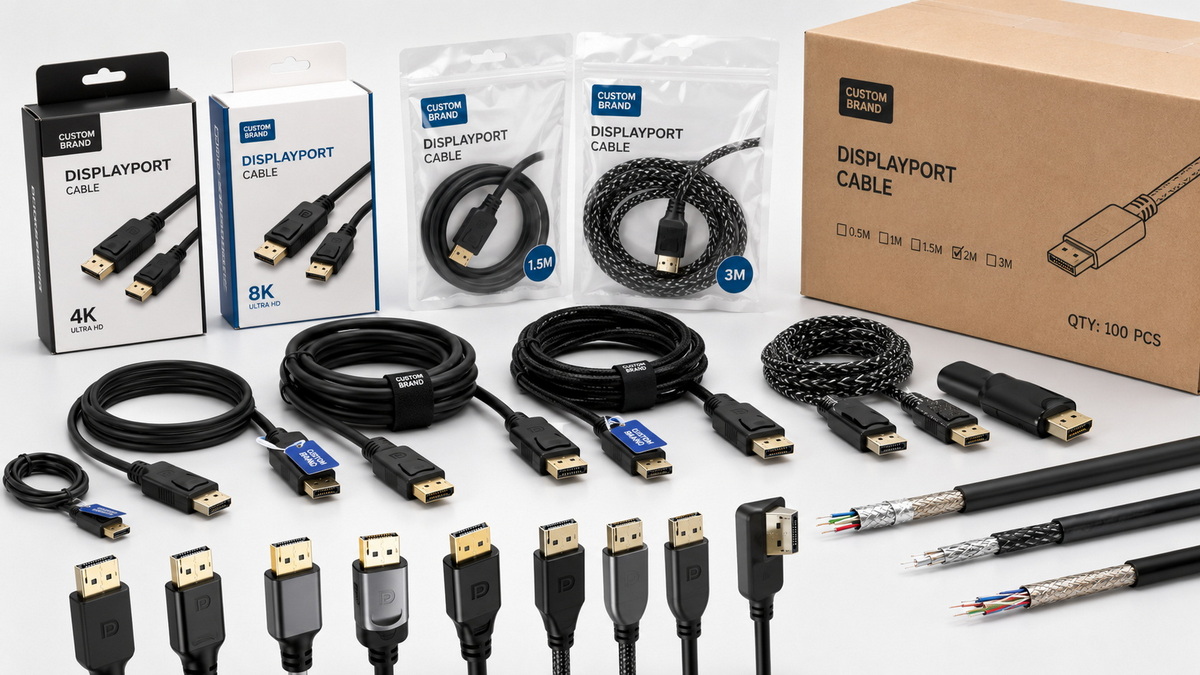 Oem Custom DisplayPort Cable